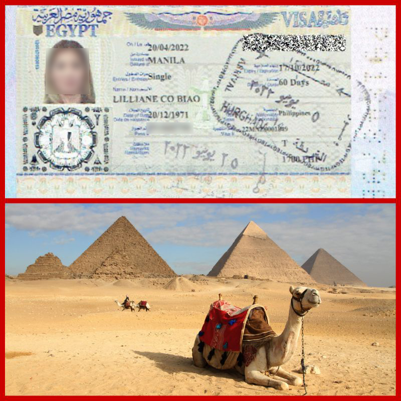 Visa du lịch Ai Cập