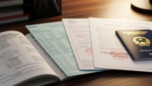 Hồ sơ xin visa du lịch Pháp.